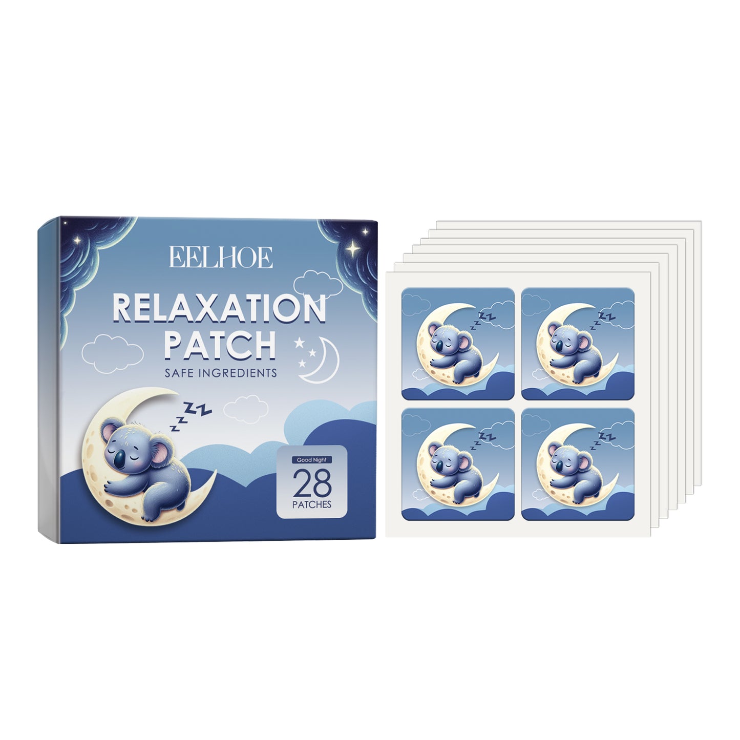 Relaxation Sleep Patches for Improved Rest & Insomnia Relief