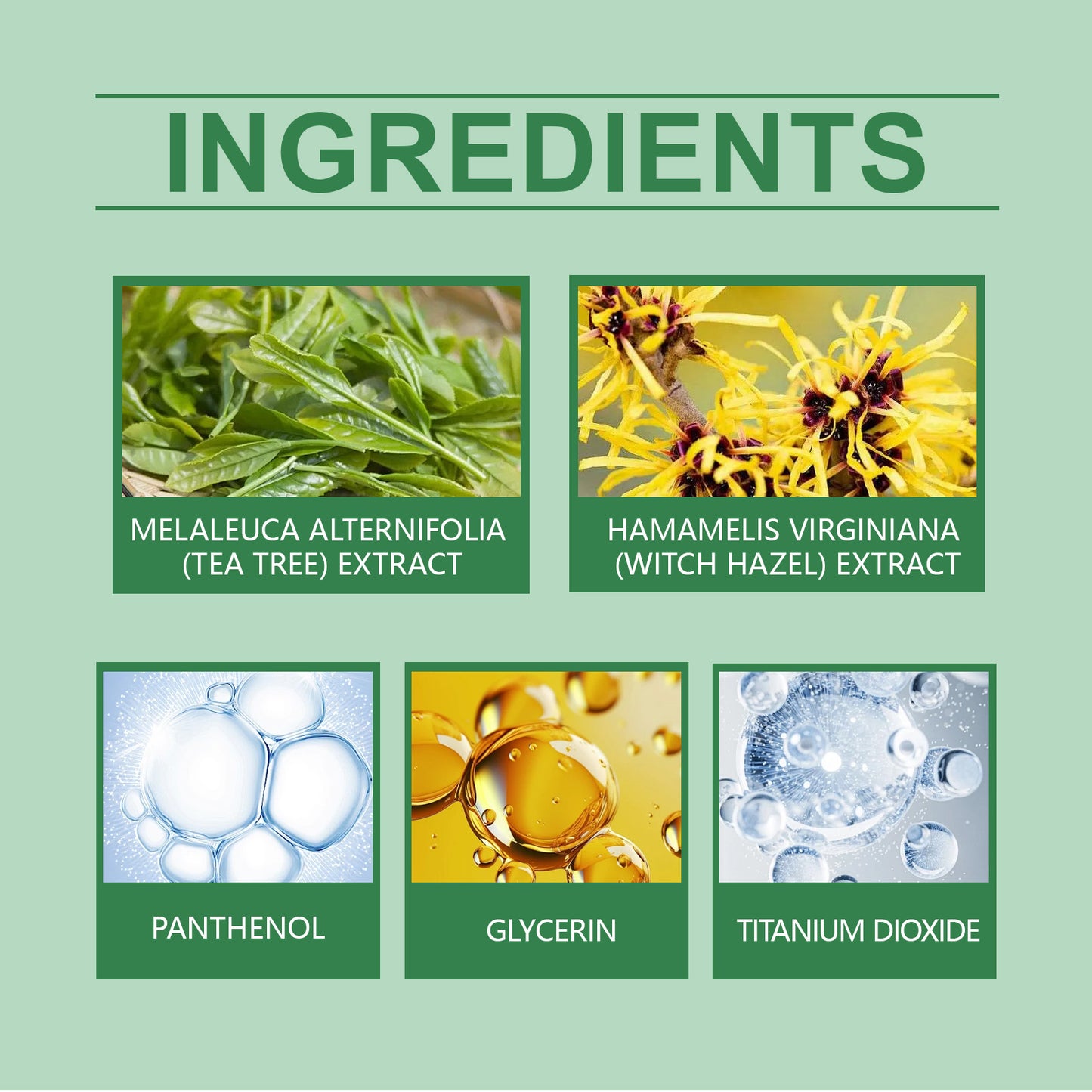 Tea Tree Refreshing Protective Sunscreen Cream - Moisturizing & Pore Tightening