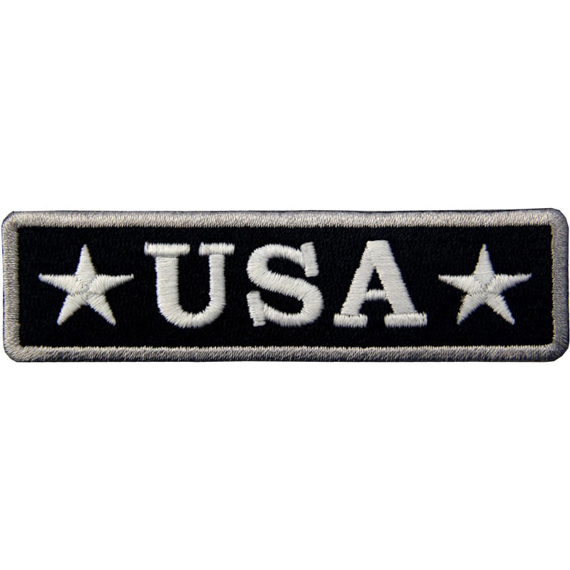 USA Tactical Morale Patches - Set of 4 Embroidered Velcro Patches