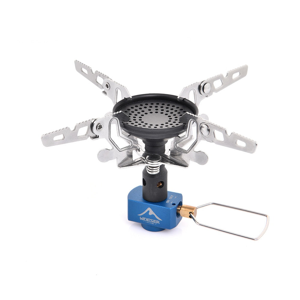 High Power Portable Gas Camping Stove with Detachable Flat Air Water Boiling Furnace