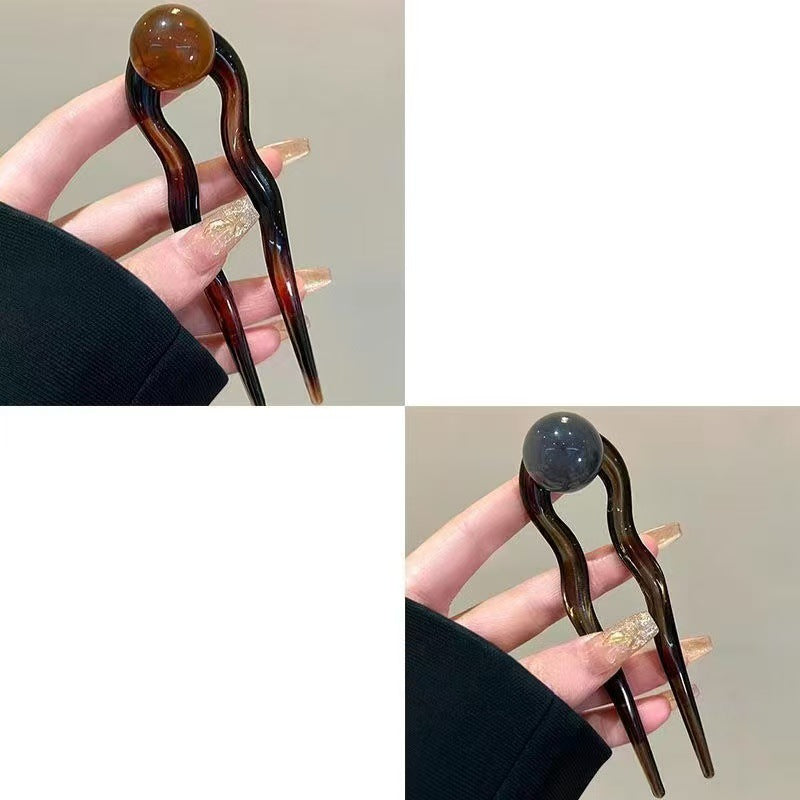 Retro U-Shaped Hair Pin Barrettes - Simple Hair Accessories