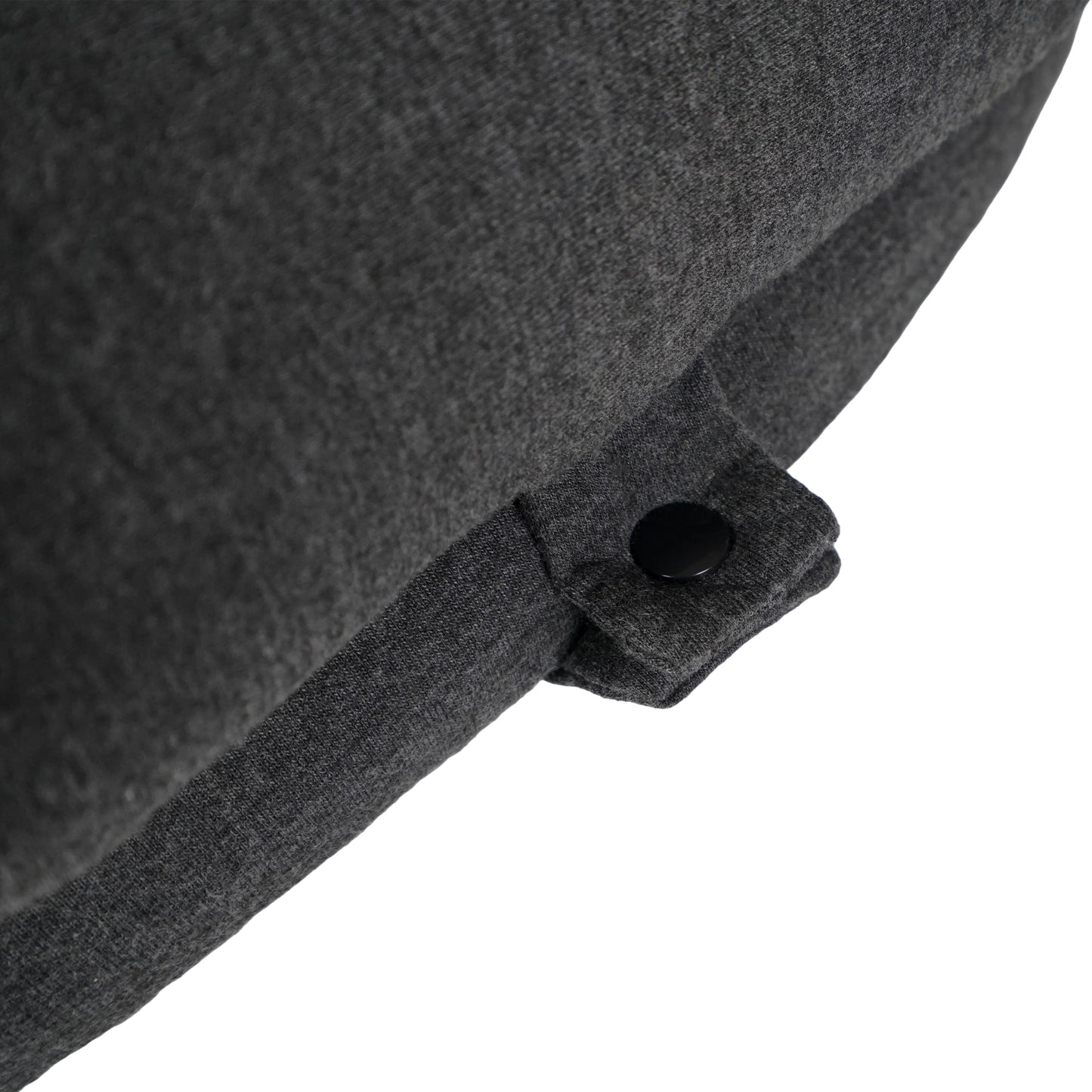 Ergonomic Spinal Posture Support Bed Pillow - Grey