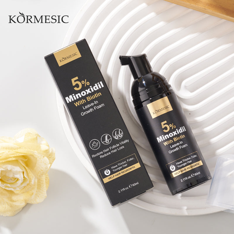 Minoxidil Hair Growth Foam - 60ml Hair Loss Treatment for Thinning Hair
