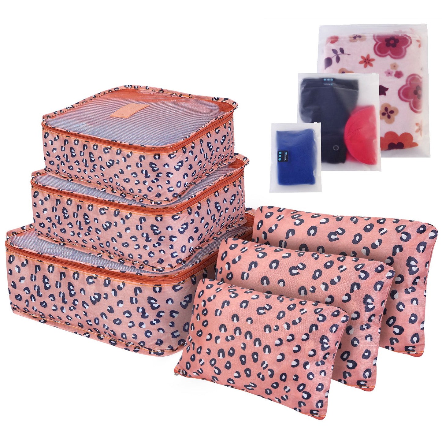 9Pcs Per Set Clothes Storage Bags Water-Resistant Travel Luggage
