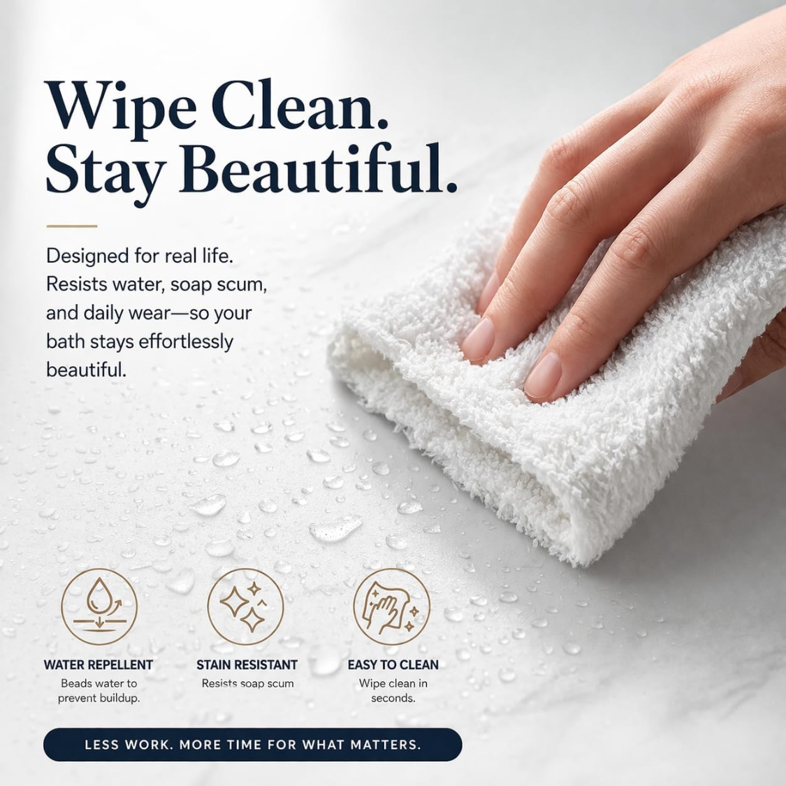 Crystal Clear PEVA Shower Curtain Liner - Waterproof & Odor-Free