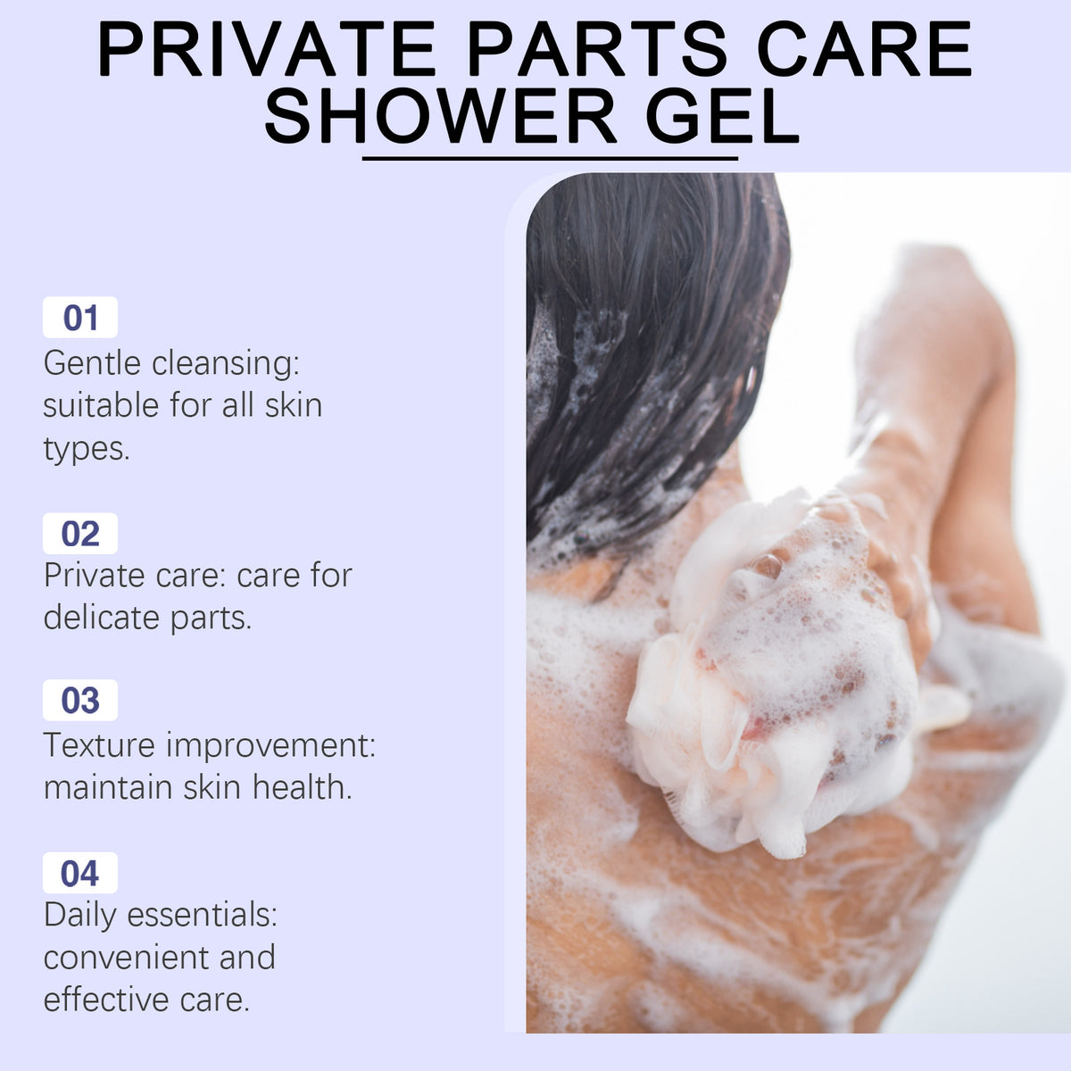 Private Parts Care Shower Gel