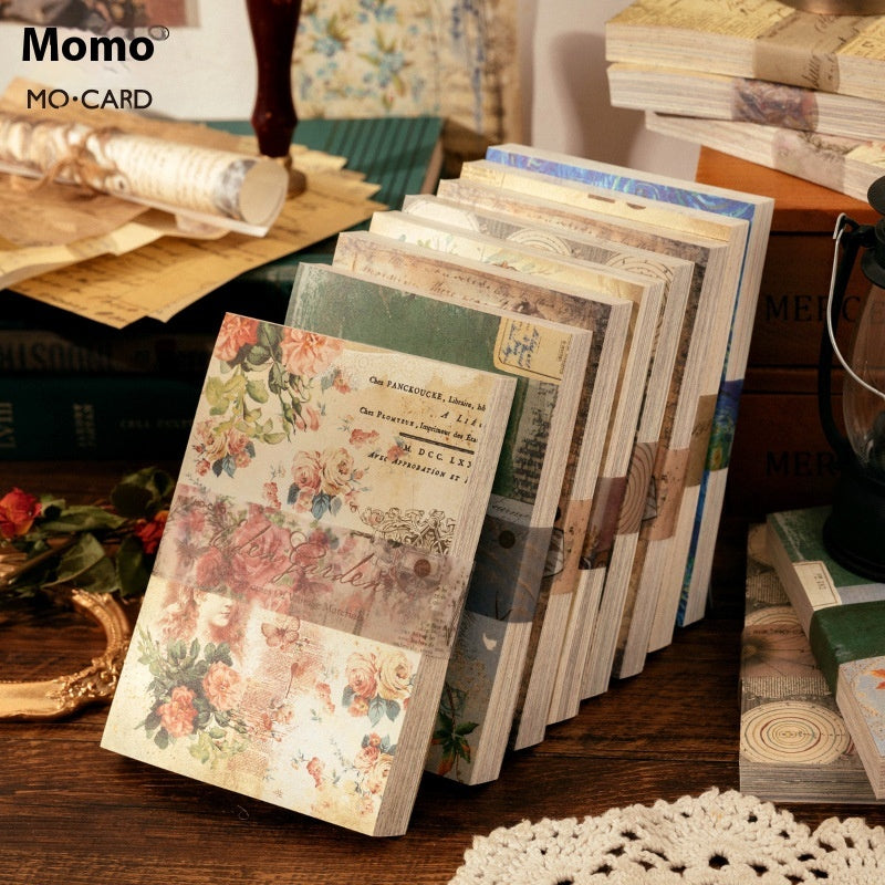 Retro Artistic Notebook - DIY Note Journal with Colorful Cover Options