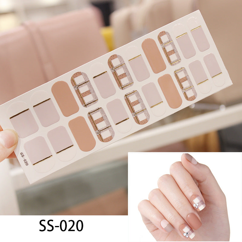 Waterproof Nail Glitter Stickers