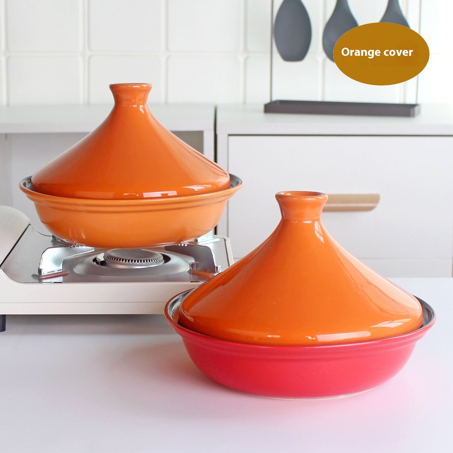 Heat-Resistant Ceramic Claypot Rice Cooker with Cover - 3L Restaurant-Grade Casserole