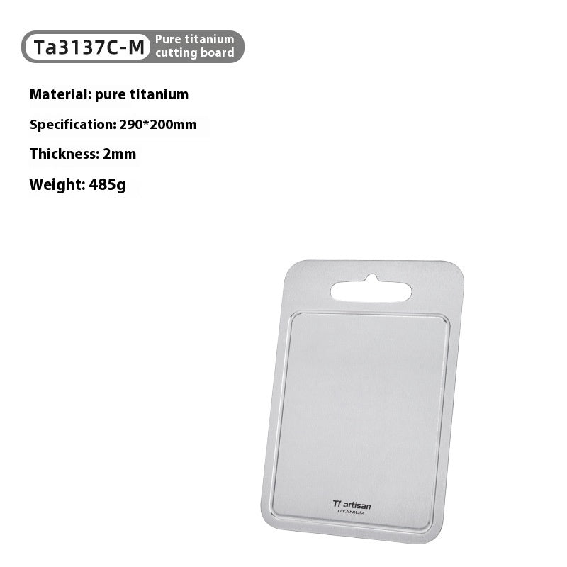 Titanium Kitchen Cutting Board with Groove - Heavy Duty Food Prep