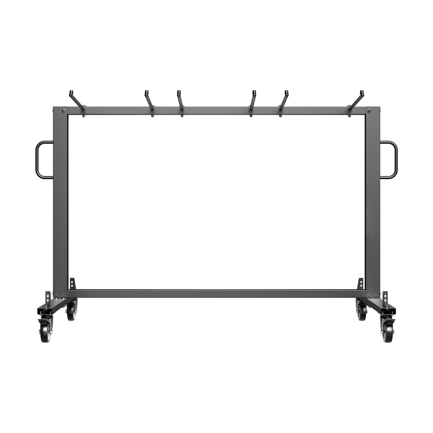 Heavy-Duty Folding Chair Rack Cart for 42 Chairs or 12 Tables - 400 Lb Capacity with Wheels