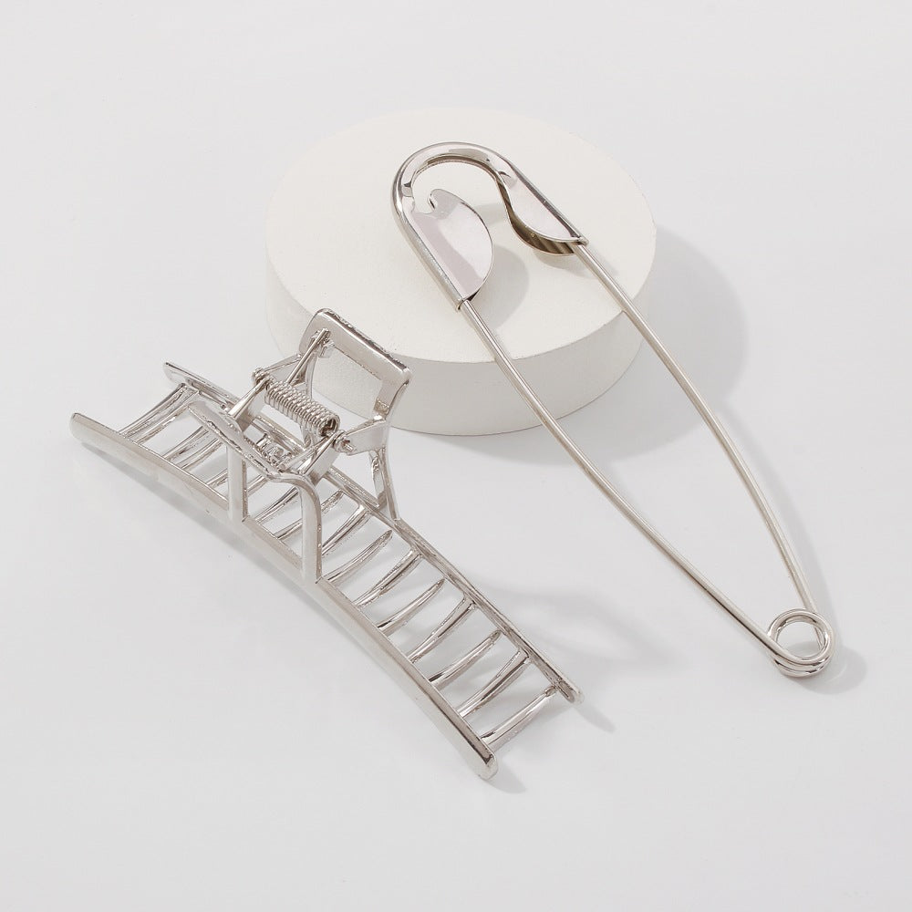 Banana Hair Clip - White K