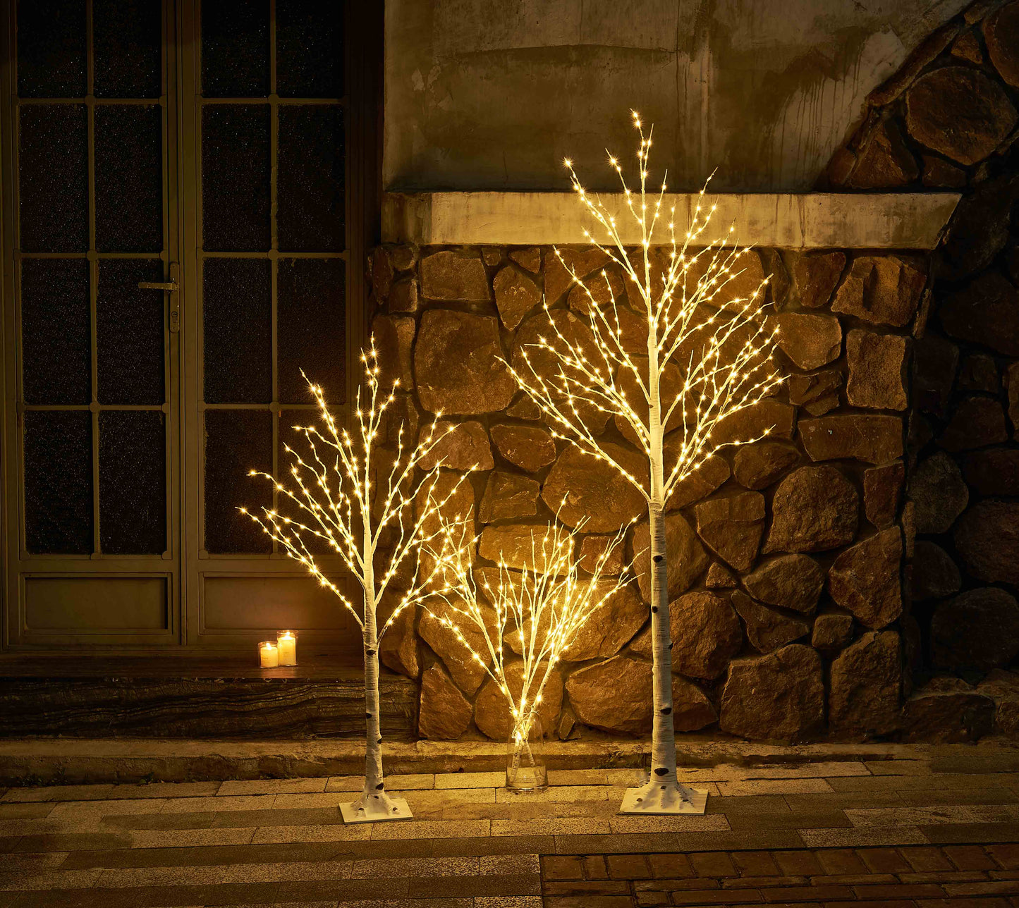 LED Birch Tree Light - 48 Inches, 200LT Warm Ambient Decoration