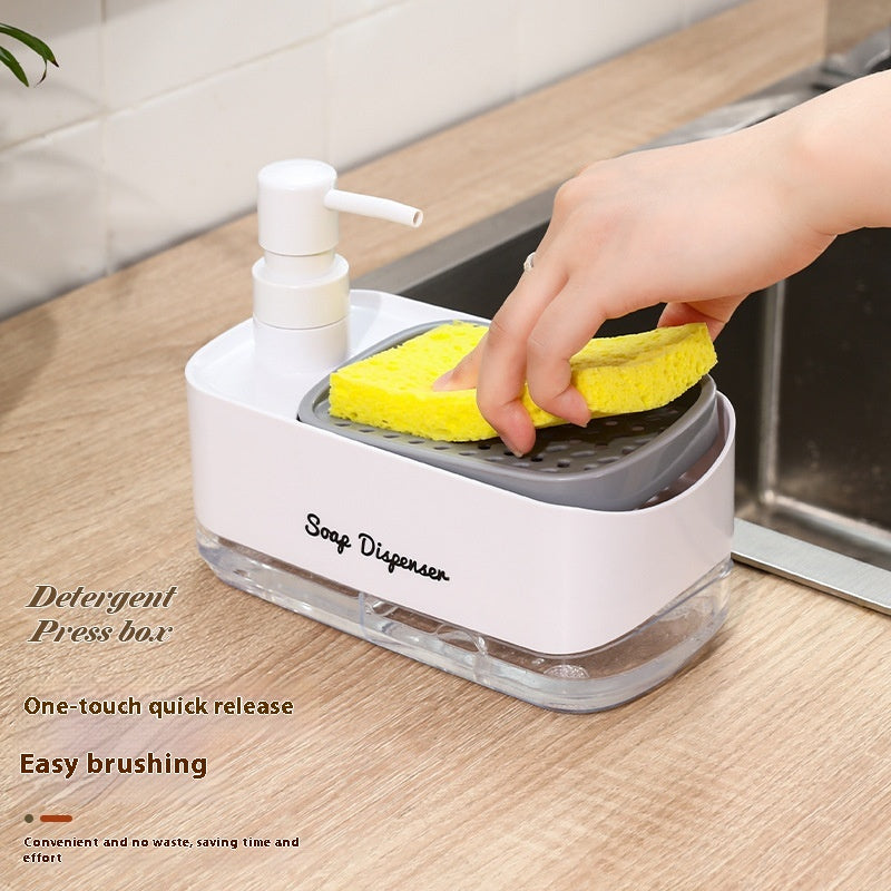 Multifunctional Soap Dish with Drainer and Lid - Household Bathroom Storage