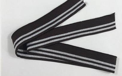 Ribbed Fabric Collar Garment Accessories - Multiple Styles & Colors