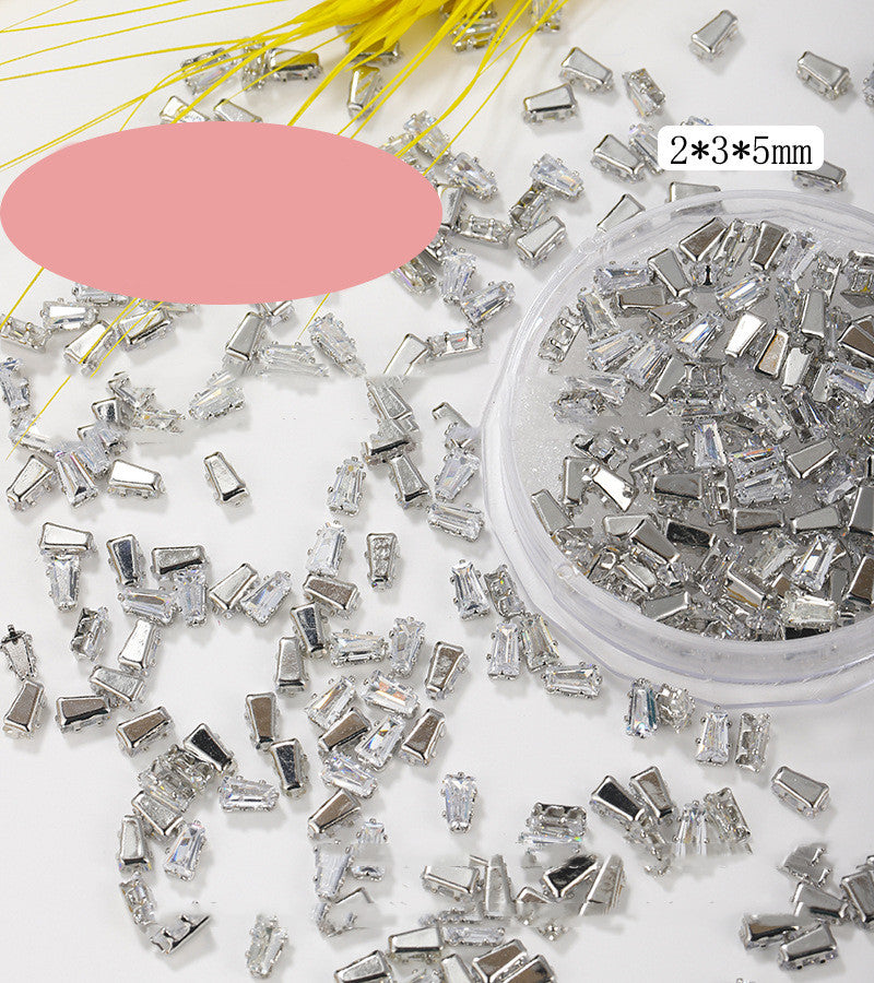 Zircon Nail Art Charms - 50PCS Rhinestones