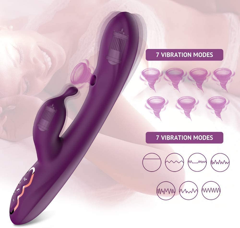 G-Spot Vibrator for Women - 10 Frequency Vibrations - Purple