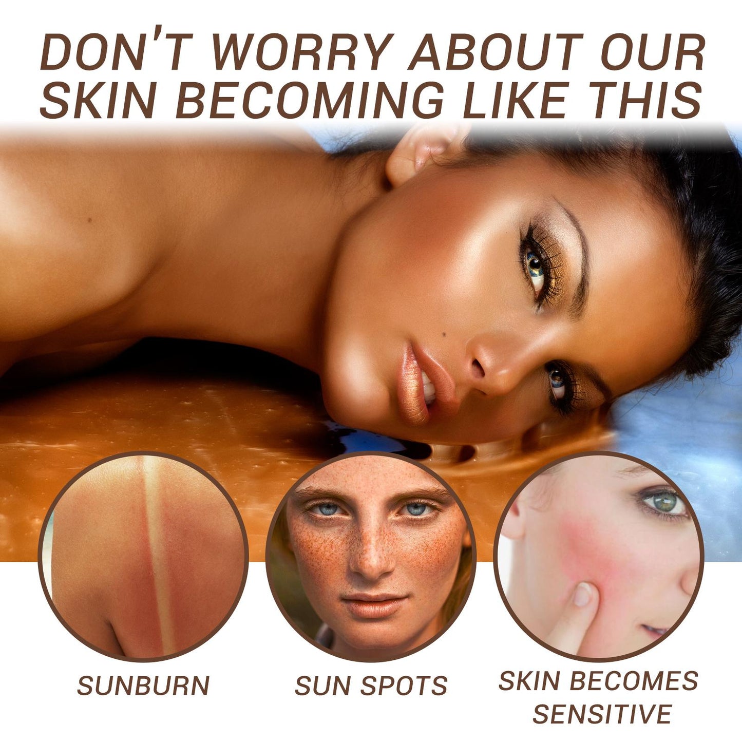 Self-Tanning Cream - Moisturizing & Firming Bronze Sun Tan Lotion, 1oz