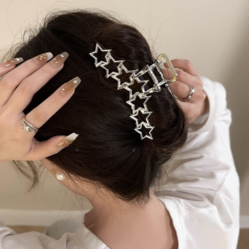 Oversized Pearl Wave Hair Accessory Headband for Women