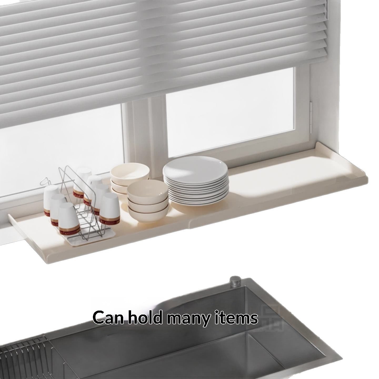 No-Drill Magnetic Kitchen Countertop Widening Extension Board Multiple Sizes