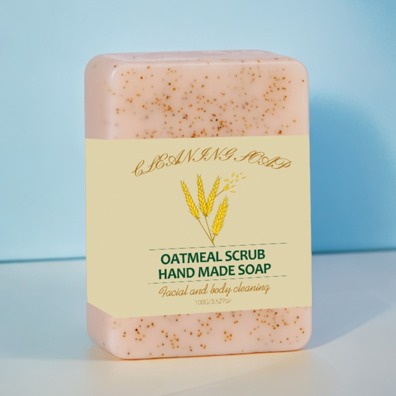 Oat Frosted Bar Soap - 100g Body Care for Sensitive Skin