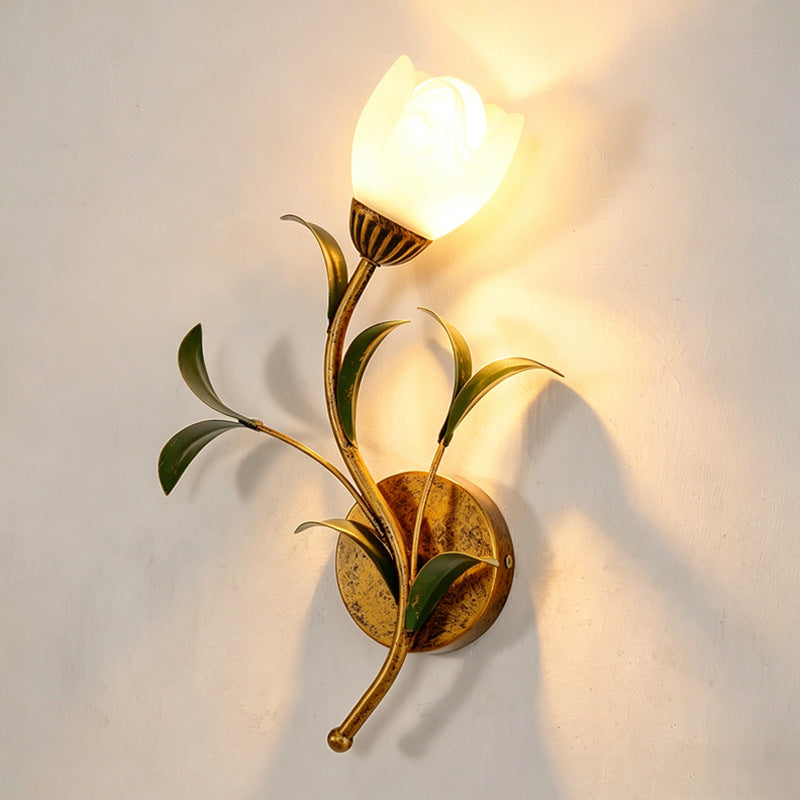 French-Style Modern Wall Sconce - Minimalist Living Room Lighting