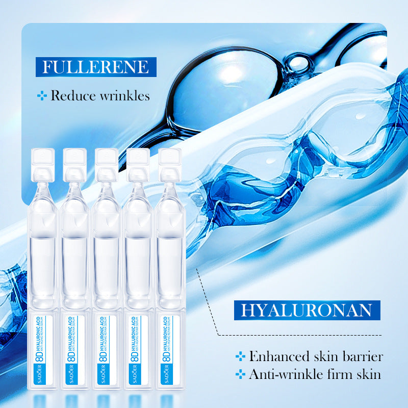 Hyaluronic Acid Anti-Wrinkle Facial Essence 1.5ml x 15pcs - Disposable Care Solution