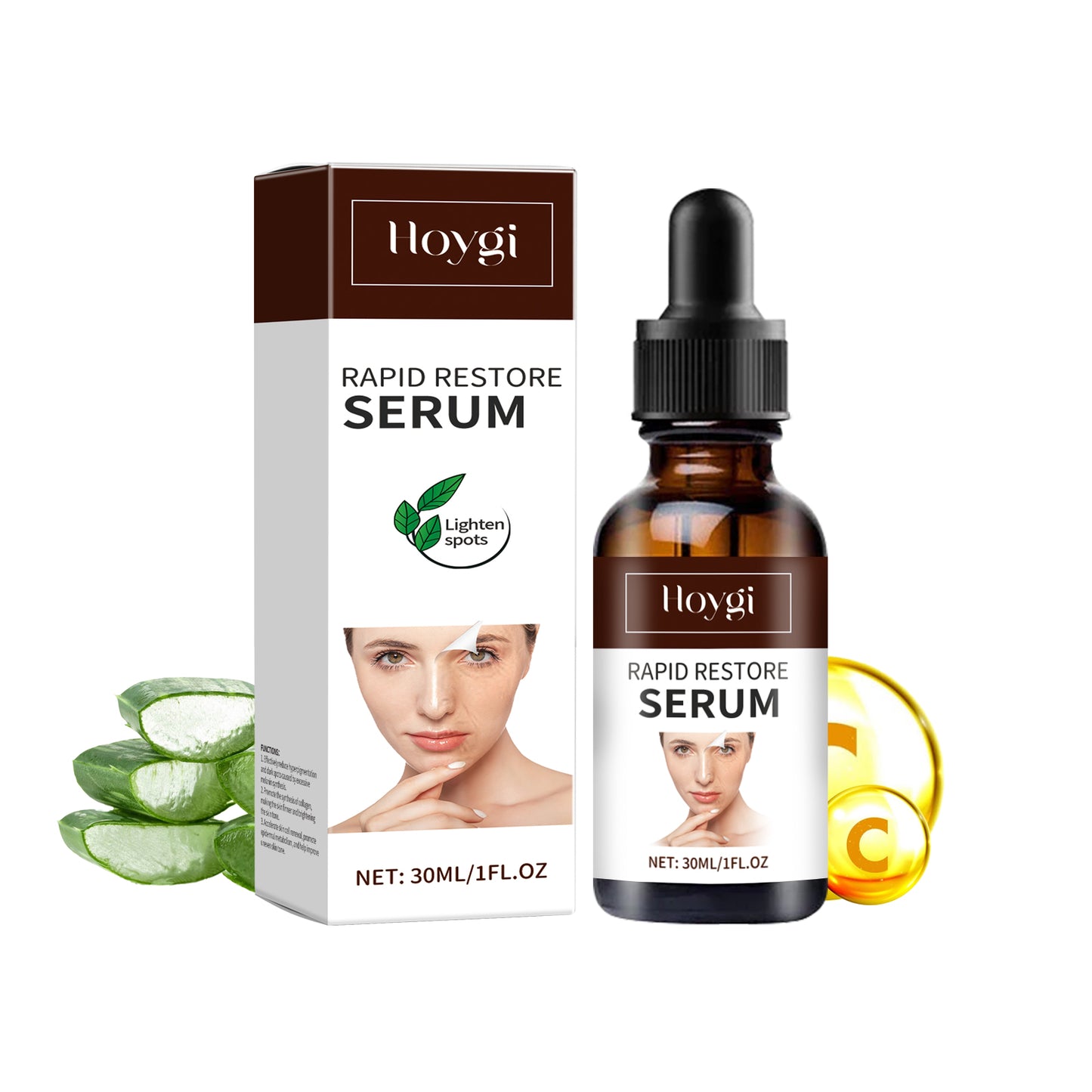 Facial Skin Repair Essence with Vitamin C, Niacinamide & Retinol - 30ml