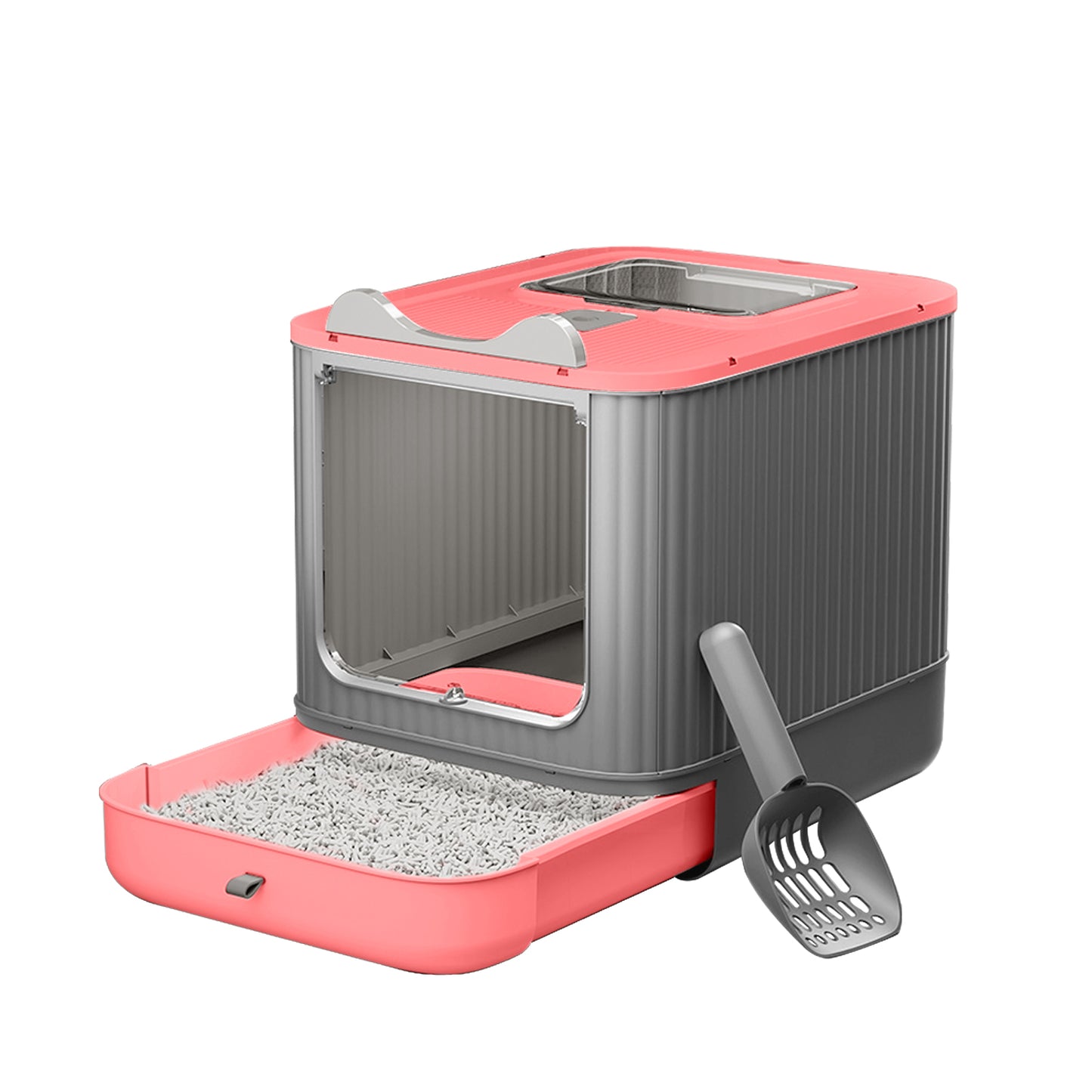 Self Pickup Cat Litter Box for Pet Furniture and Accessories