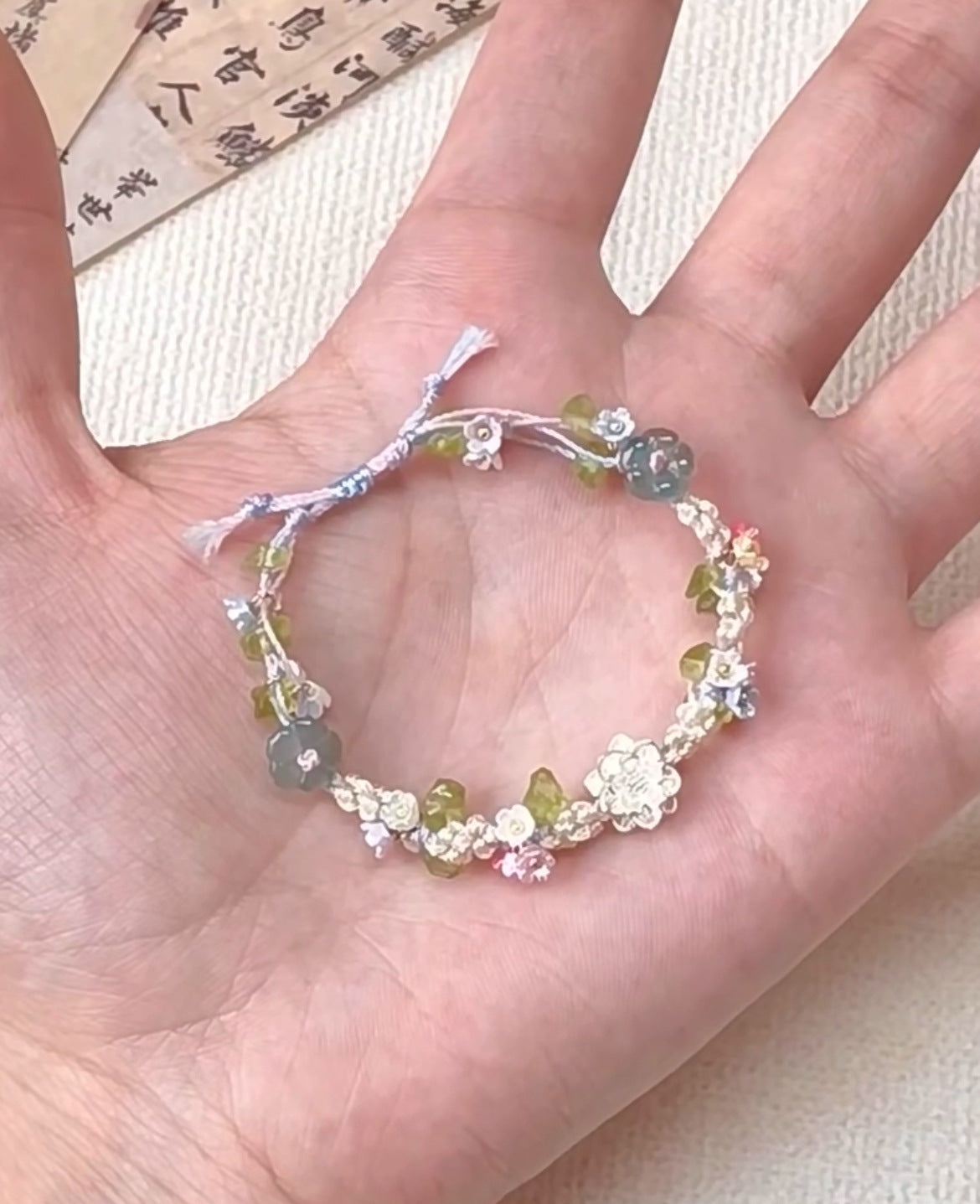 Handmade Woven Bracelet Carrying Strap - Exquisite Adjustable Jewelry Accessory