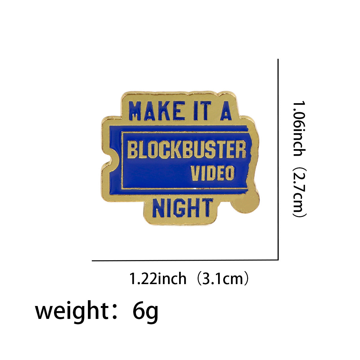 Cute Cartoon Quotation Women's Brooch - Metal Alloy Decorative Pin