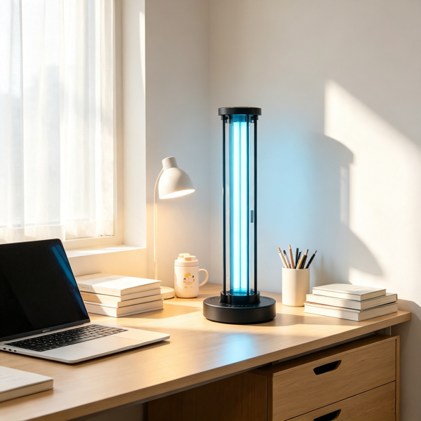 36W UV-C Ozone Lamp with Remote Control & 3 Timer Settings