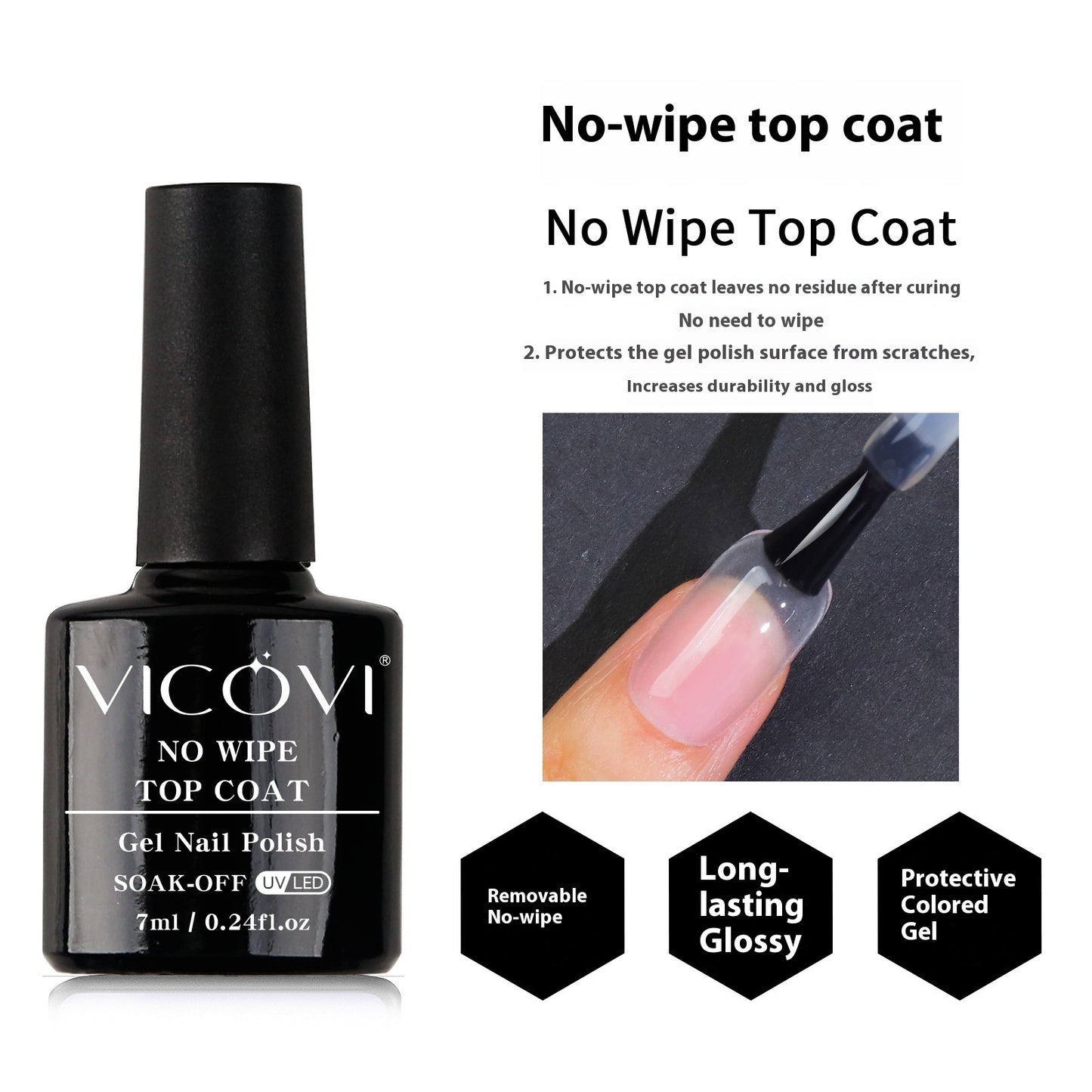 Nail Art Extension Glue 15ml Quick Adhesive for Nail Extensions - Multiple Colors