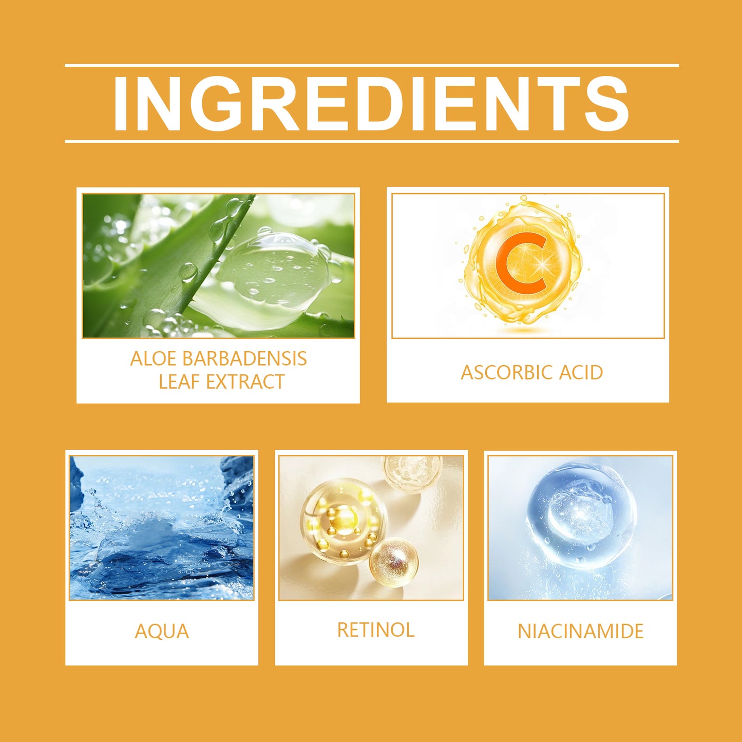 Retinol & Vitamin C Facial Repair Stick - Brightening & Hydrating Moisturizer