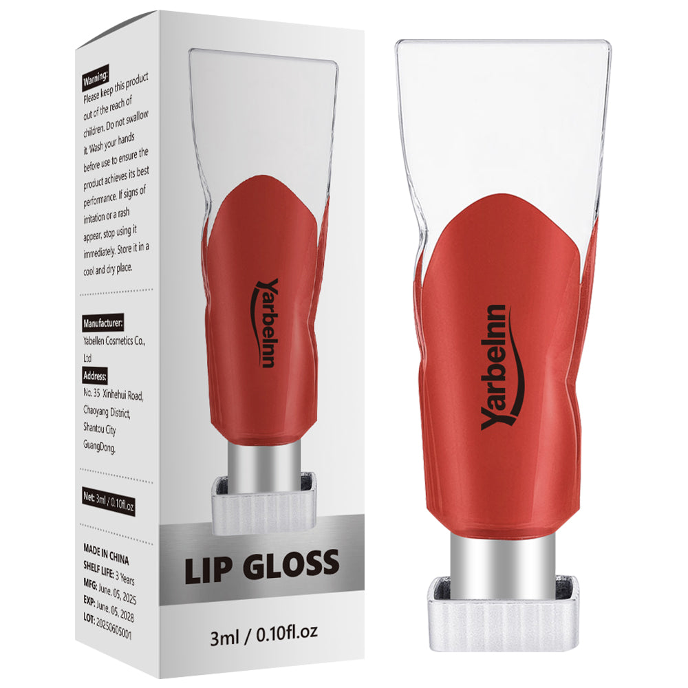 Velvet Mist Matte Ice Cube Lip Tint - Brightening, Long-Lasting Lip Gloss, 3ml