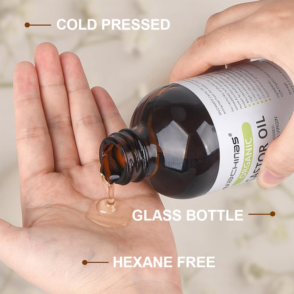 Organic Castor Oil Cold Pressed 237ml