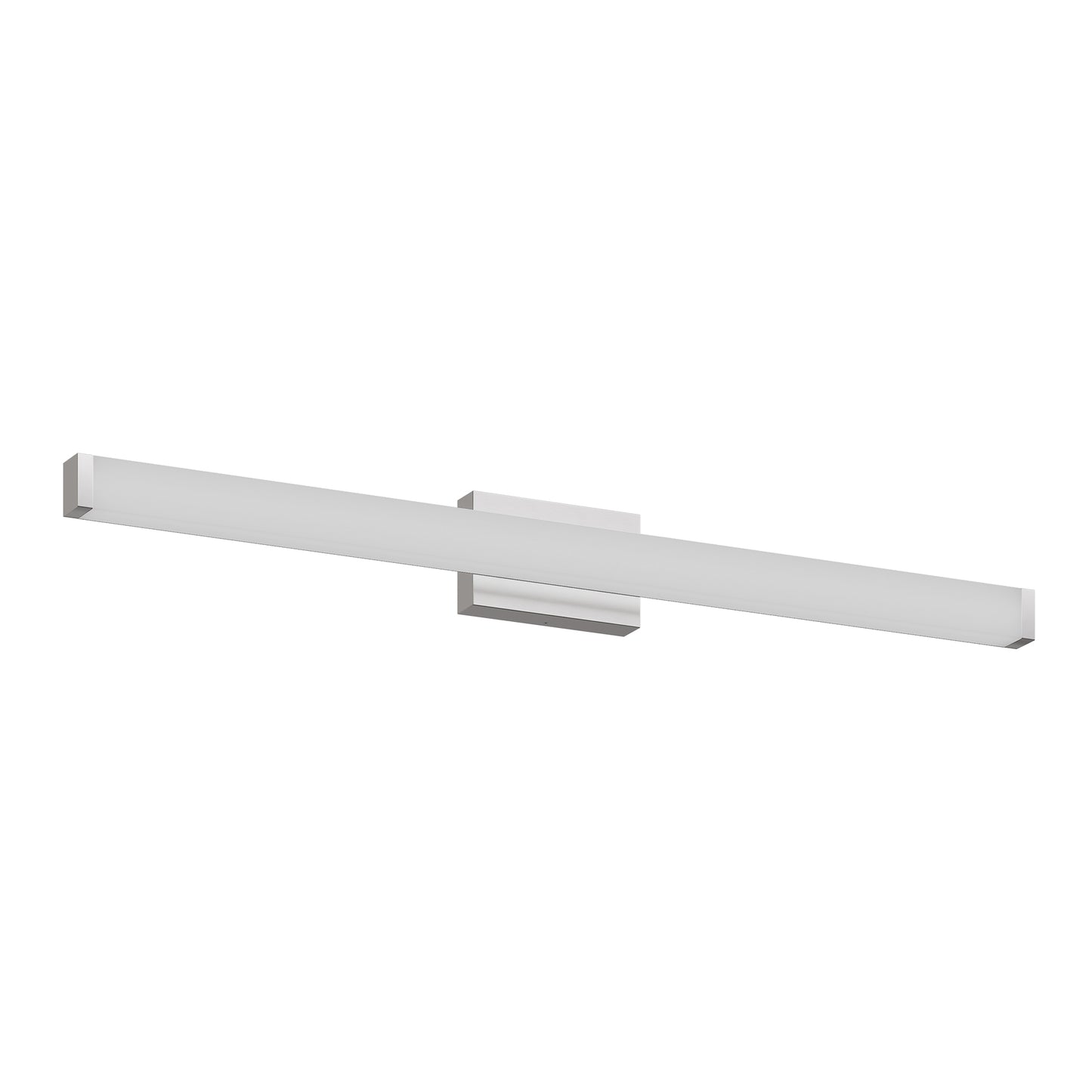 40.6 Inch Brushed Nickel LED Bathroom Vanity Light Wall Fixture 24W Cool White