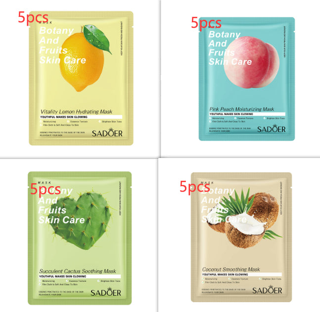 Hydrating Fruit Plant Mask - Facial Care for All Skin Types, 25g
