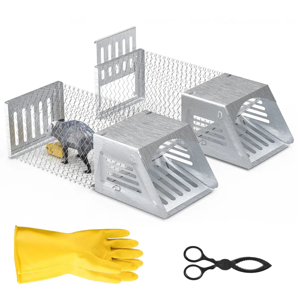 Humane Automatic Mouse Trap Cage - Reusable Rodent Catcher