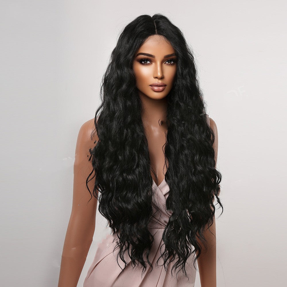 High-Temperature Synthetic Wig for Women - Long Curly Star Style, HC11034
