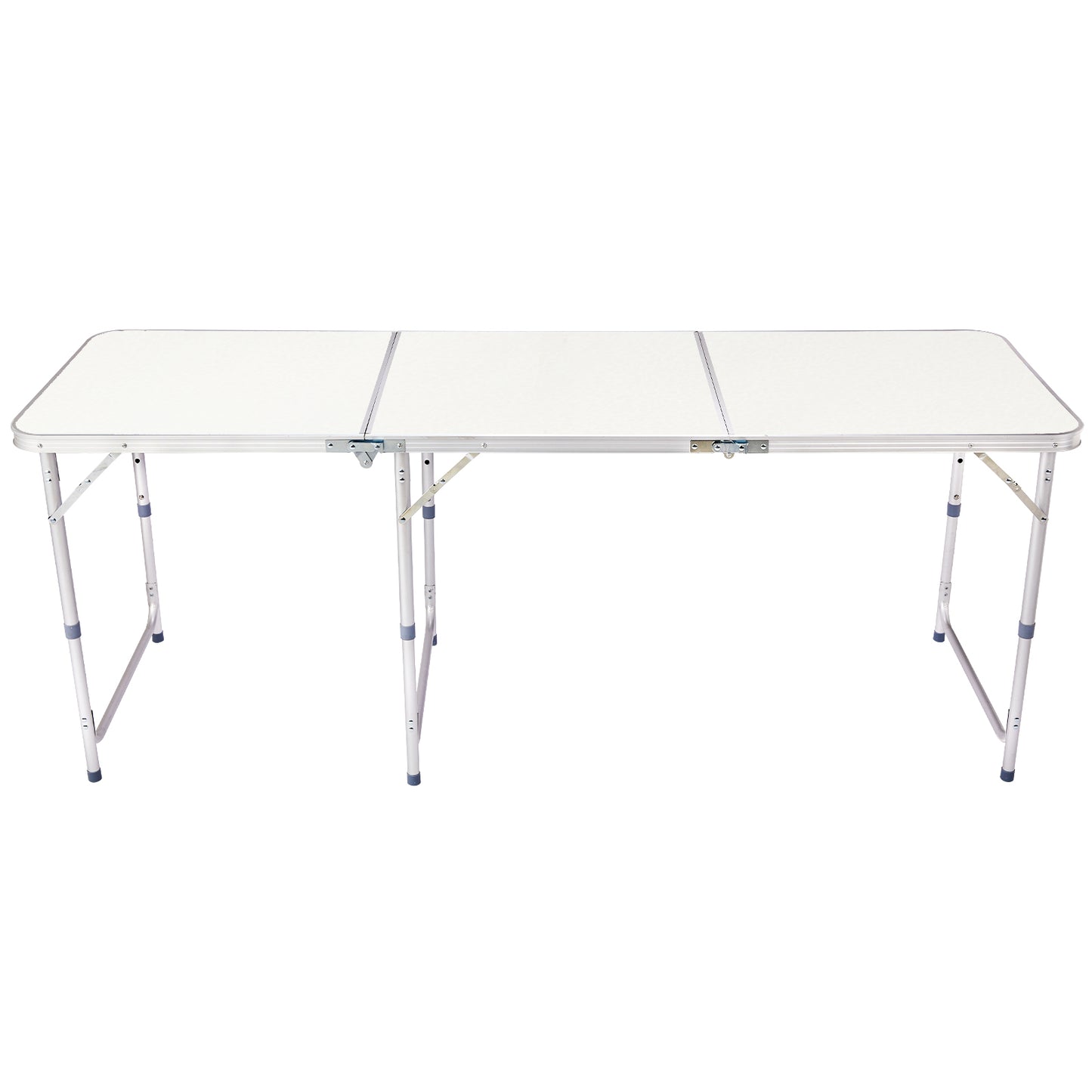 6ft Aluminum Alloy Folding Table - Portable for Camping & Parties