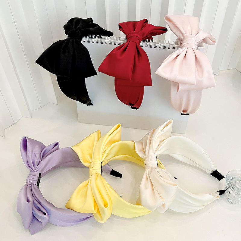 Bow Fabric Headband Hair Accessory
