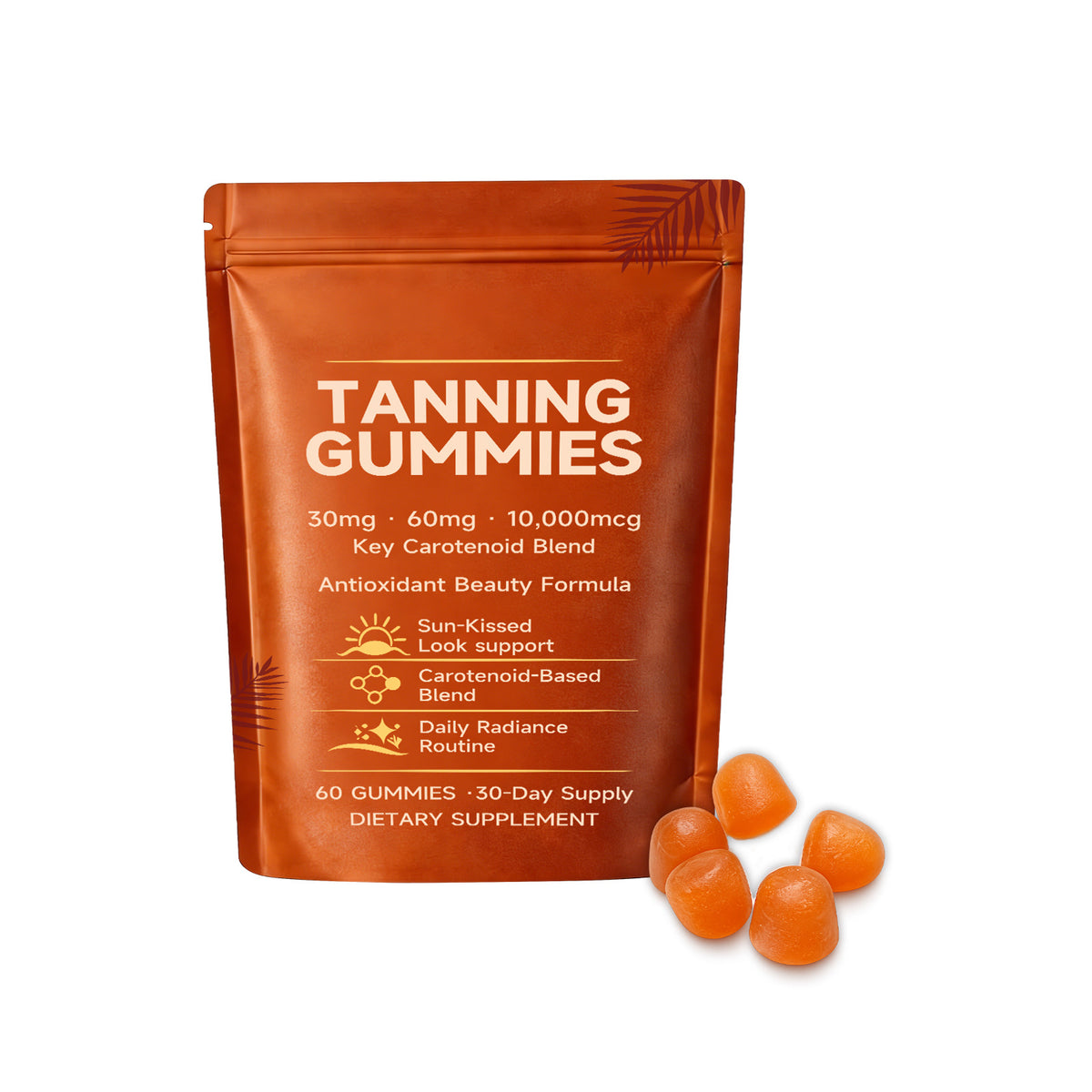 Skin Brightening Gummies for All Skin Types – 60 Count