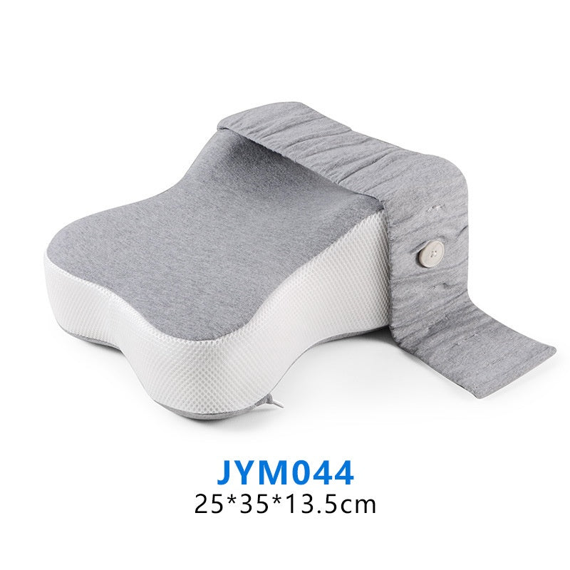 Adjustable Knee Pillow for Side Sleepers Memory Foam Leg Support Bed Pillow