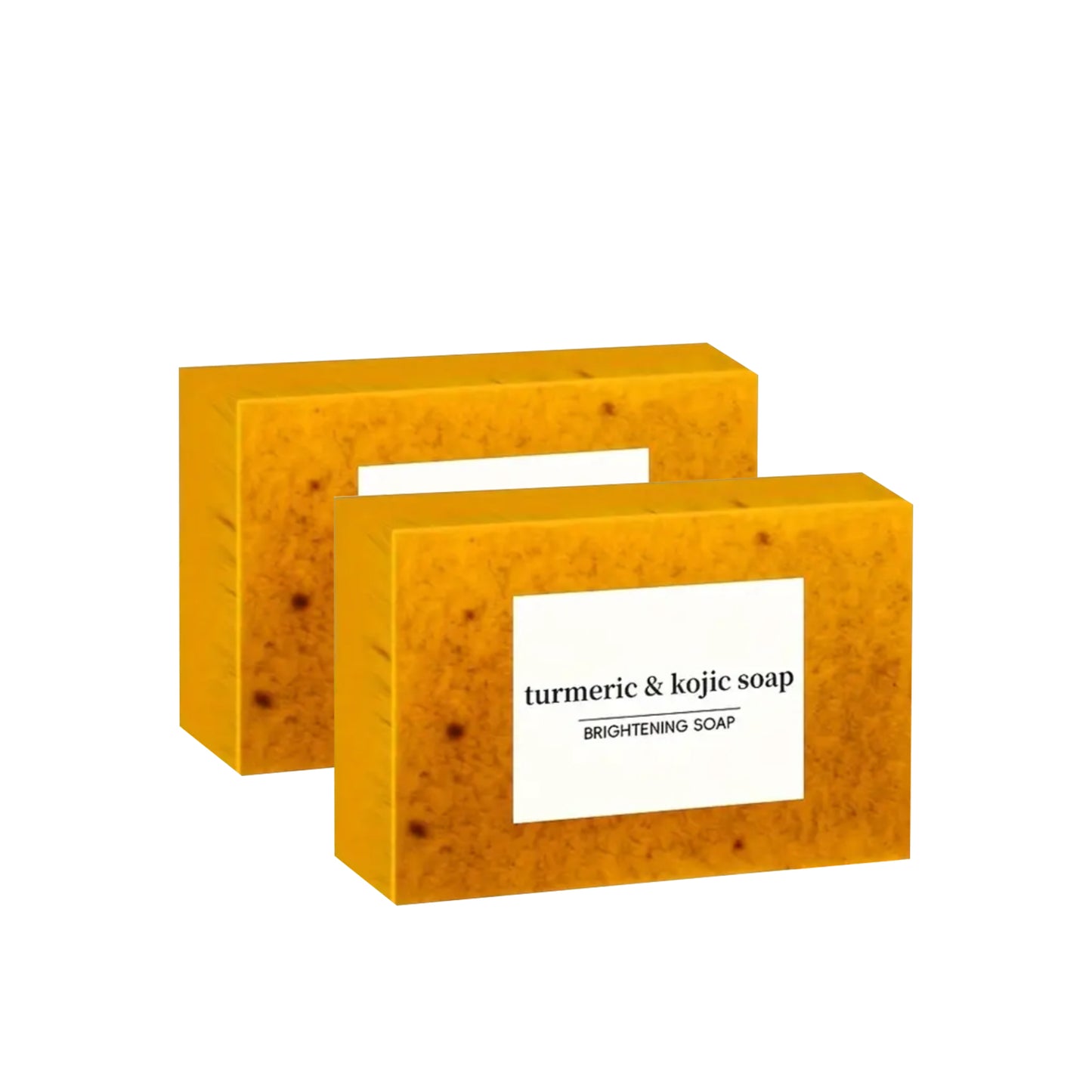 Turmeric Kojic Acid Brightening Soap Bar - Deep Cleansing & Hydrating - 2 Pack