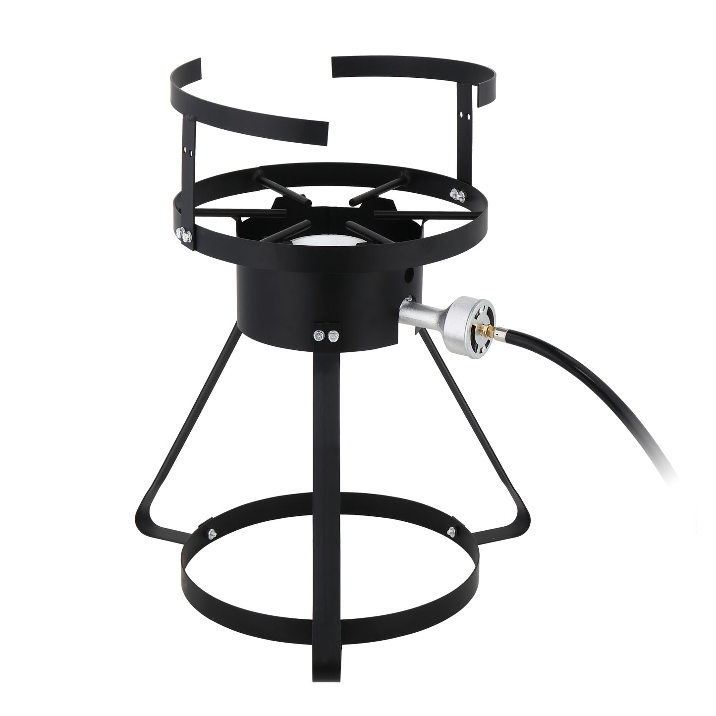 30QT Outdoor Turkey Fryer Set - Aluminum Pan & Iron Hob