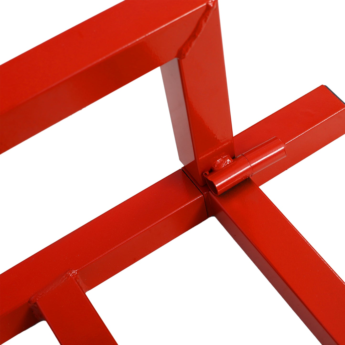 Heavy Duty Lawn Mower Lift Jack - 880 Lbs Capacity, Red