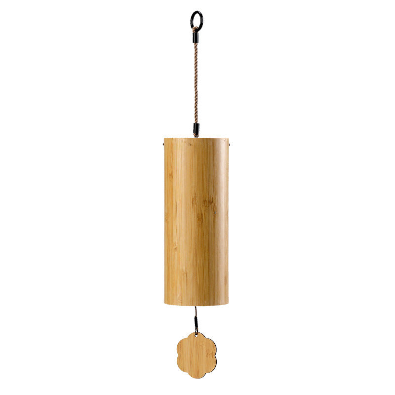 8-Tone Four Seasons Wind Chimes - Bamboo Modern Garden Decor Gift