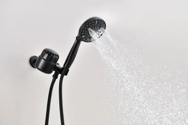 2.0 GPM Handheld Shower Head with Filter & Rain Spray - Universal Fit