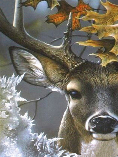 Diamond Painting Animal Deer Cross Stitch Art Kit Home Decor Gift